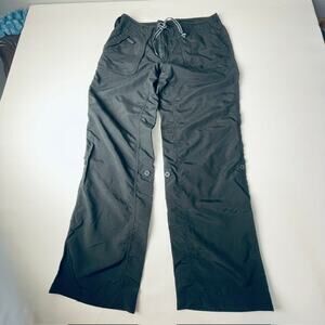 The North Face Black UPF 50 Convertible Hiking Cargo Pants Womens 10 Travel Gorp